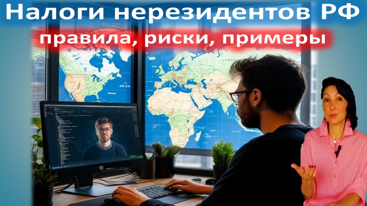 Налогообложение нерезидентов РФ (2025): правила, риски, практические ПРИМЕРЫ, советы, инструкции