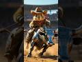😱|Cowboy Pika on a Robotic Bull 🤠⚡ | Epic 8K Cinematic Ride!”