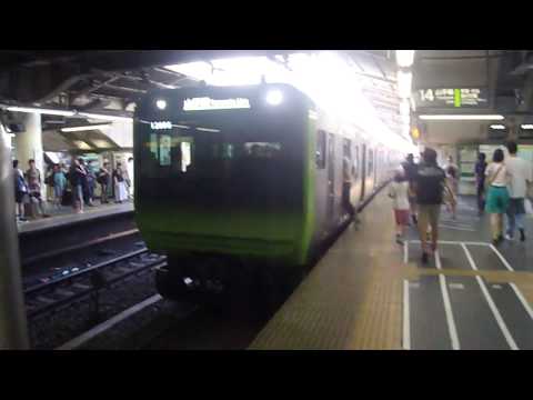 【日本の大ターミナル駅！】　E235系山手線（1268G）　新宿駅から発車