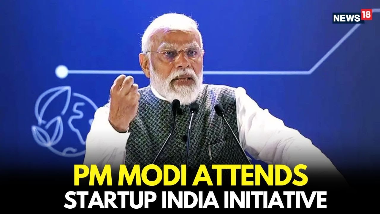PM Modi Attends 10 Years of Startup India Event | Bharat Mandapam, New Delhi | Live-N18L