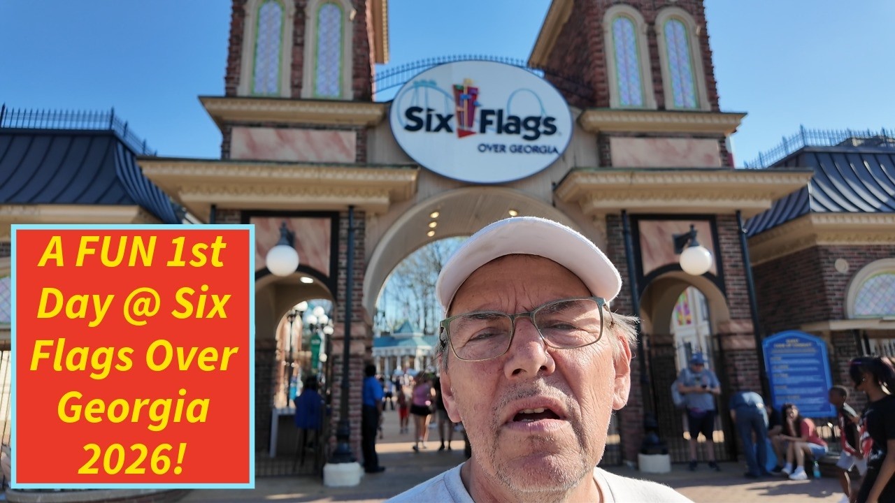 My First Trip To Six Flags Over Georgia For The 2026 Season! - YouTube