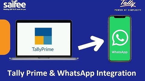 Tally Prime and WhatsApp integration
