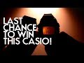 Casio Giveaway Game Part 2