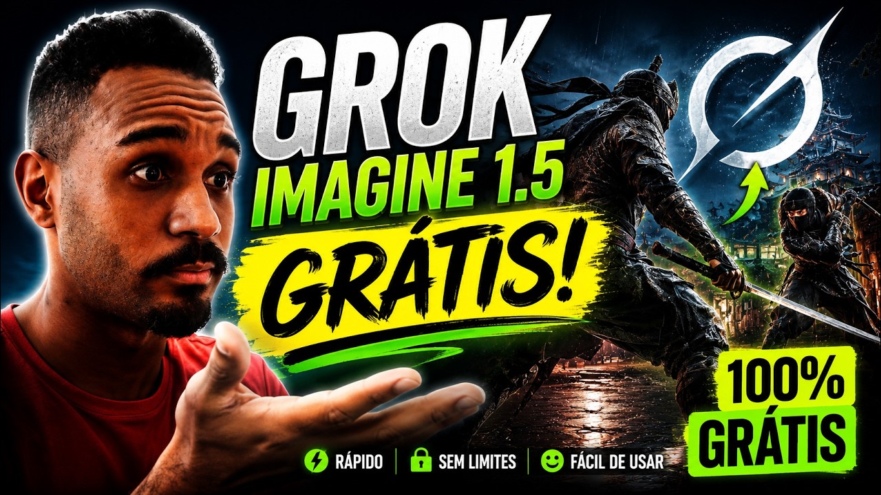 Grok Imagine 1.5 de Graça, Supera o Seedance 2.0?