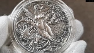 ANDROMEDA  2 Oz Silver Coin 2022