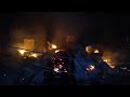 St James house fire destroys three homes; elderly man suffers severe burns