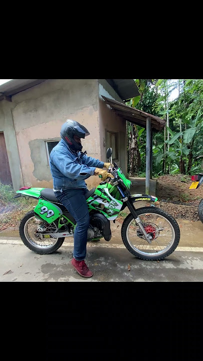 Kawasaki KDX 125 2 Stroke Legend  #biker #kawasakikdx #2stroke