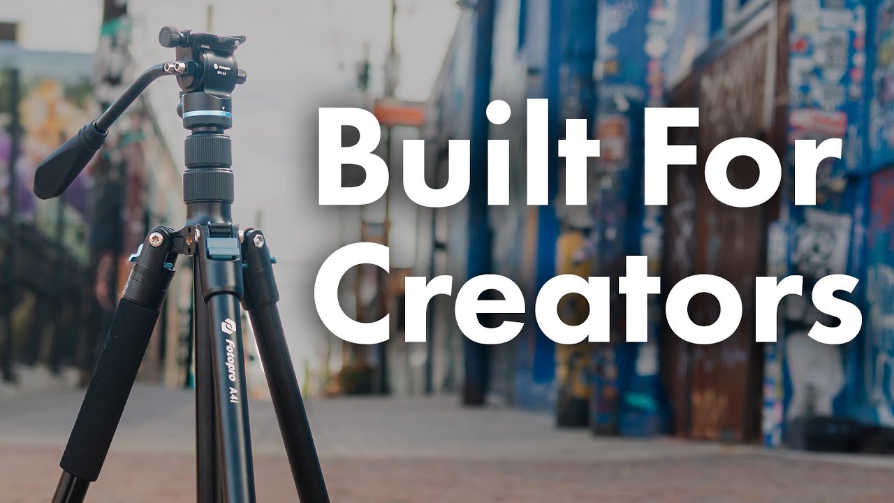 Premium Feel For Under $100 | Fotopro A4i Tripod Review