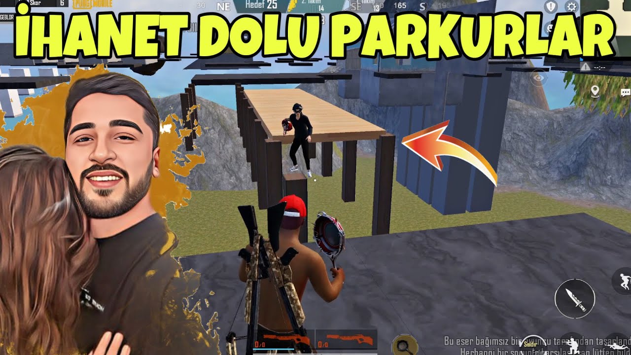 İHANETLERLE DOLU PARKURLAR, ÇOK BÜYÜK BİR İHANETE UĞRADIM! -PUBG MOBİLE
