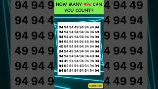 How many 49s can you COUNT in the grid? 🤯 #SpotTheEmoji #Quiz #MindGame #PuzzleTime How many 49s can you COUNT in the grid? 🤯 #SpotTheEmoji #Quiz #MindGame #PuzzleTime