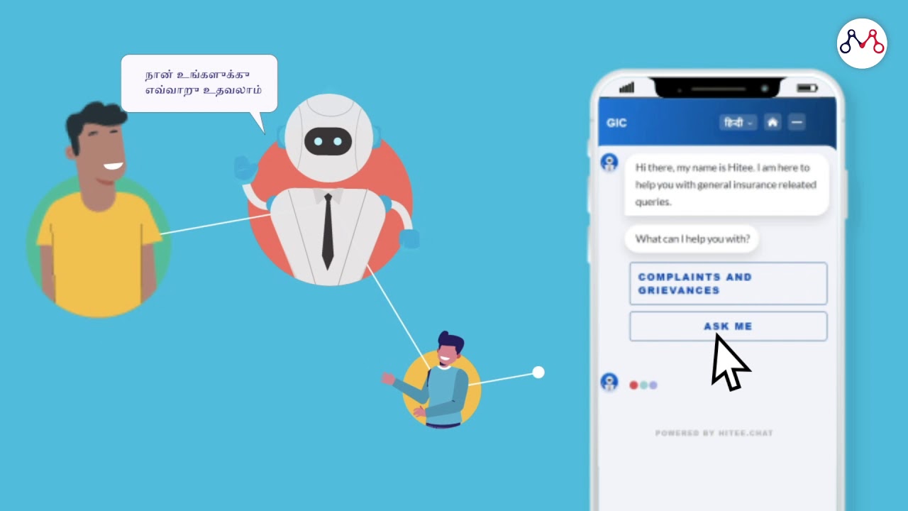HITEE - Aap k Hitt mein | Multilingual Chatbot - YouTube