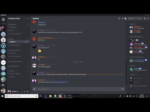 Discord.js Bot Tutorial Ep 6: Tickets and Minecraft Server Status and ...