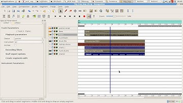 Rosegarden Swing Quantize example