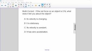 AP 1 Dynamics 2D Question 5