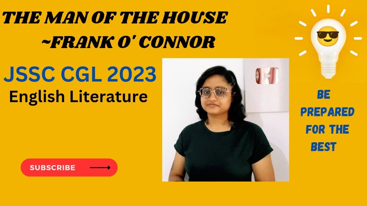 The man of the house by Frank O' Connor || explained in hindi & English | with notes & word meanings