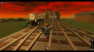 Blue Train With Friends Halloween