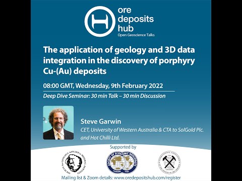 ODH 112- Steve Garwin - Application Of Geology & 3D Data In Discovering Porphyry Cu-(Au) Deposits