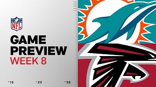 Miami Dolphins vs Atlanta Falcons | Week 8 Game Preview