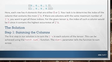 How to Easily Find the Column Index with the Most 1
