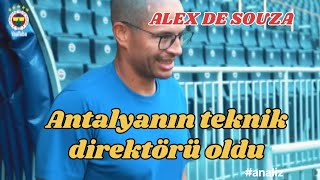 Alex de Souza Antalya'nın teknik direktörü oldu
