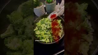 Broccoli stir fry | Broccoli Recipe | shorts youtubeshorts  | How to prepare Broccoli Curry