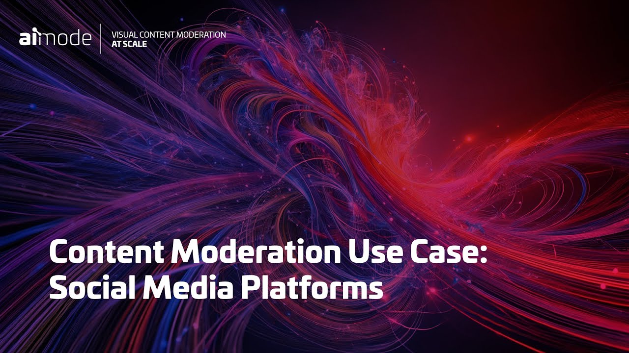 Social Media Platforms: Visual Content Moderation Use Case