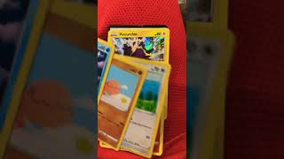 Opening 2 Packs Of Pokémon Cards! #Pokemoncards #Pokemon #Pokémoncards #Pokémon #Unboxing #Shorts :)