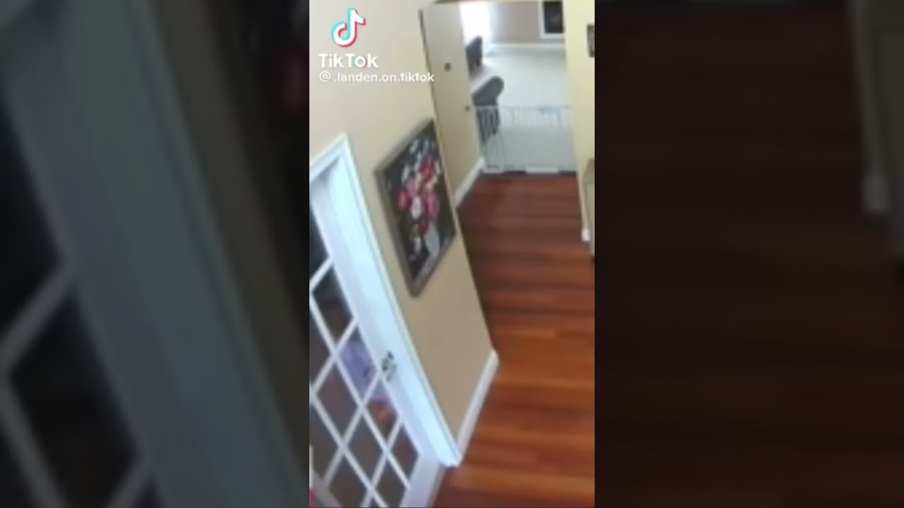 This little girl is safe and secure in the sanctity of her own home suddenly this happens