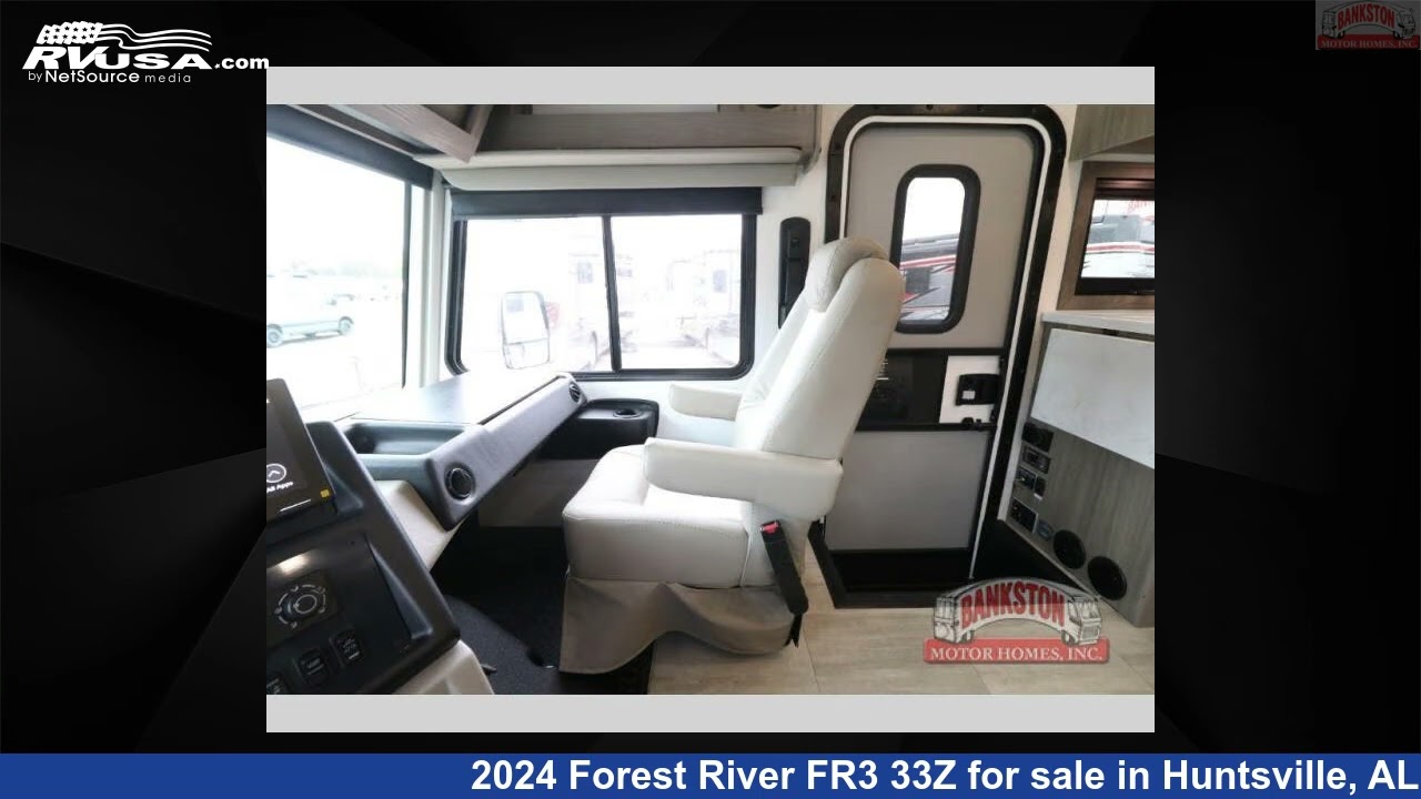 Spectacular 2024 Forest River FR3 33Z Class A RV For Sale in Huntsville, AL | RVUSA.com