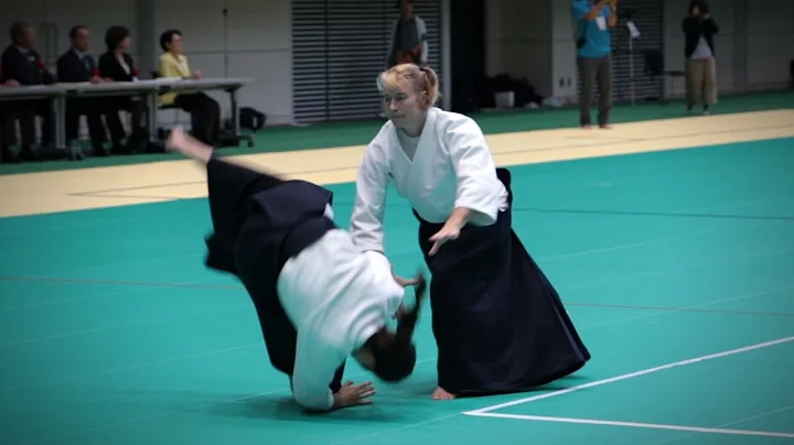 Aikido Demonstration - Janet Clift - 12th IAF Cong...