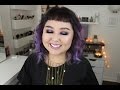 Violet Iridescent Glitter Birthday Tutorial | Jessica Kent