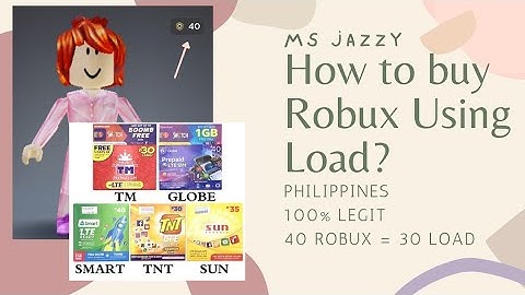 How To Buy Robux (Using Load) 2021