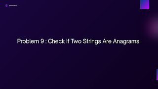 Crack Coding Interviews In Malayalam  | Check if Two Strings are Anagrams | JishnuGeeks