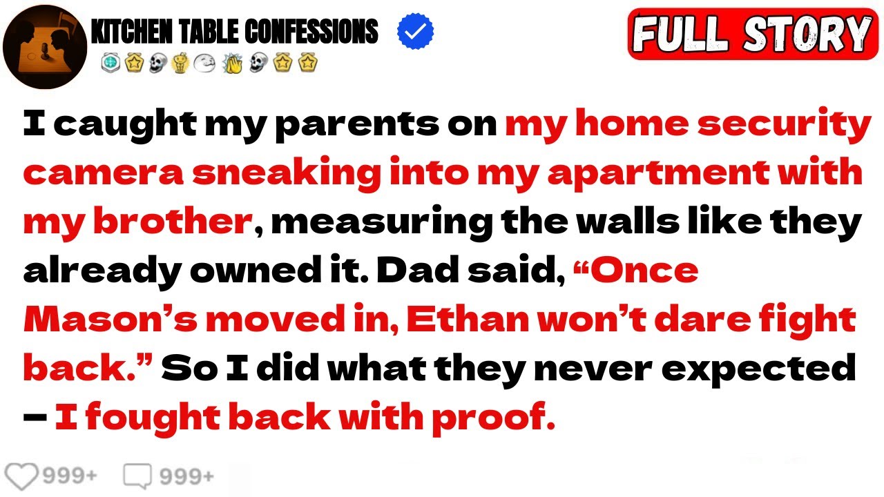 I Caught My Parents On Camera Plotting To Move My Brother In — So I Turned The Tables