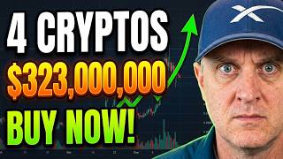 4 CRYPTOS Under $3 BILLION 🚨 BEST CRYPTOS TO BUY NOW ‼️ XRP HYPE
