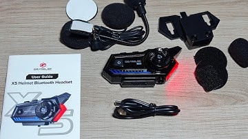 Gearelec X5 Motorcycle Helmet Bluetooth Headset (Review)