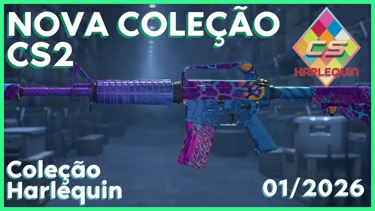 Nova Coleção CS2 - A Coleção Harlequin