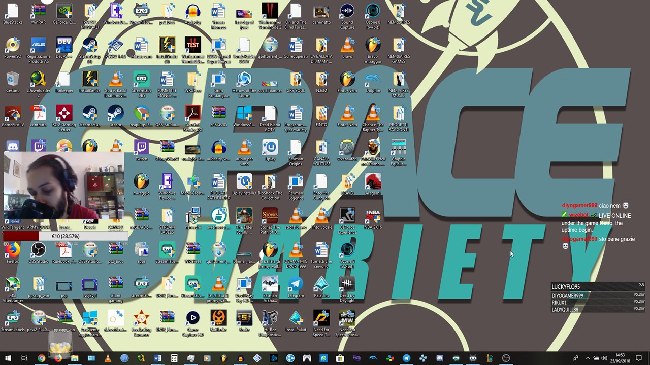 [Ita/Eng] Prossimo re di Los Angeles! Road to 150 follower! !sr
!facebook !telegram !sub !blizzard