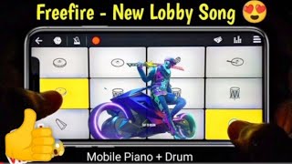 free fire illuminate background music playing in mobile phone by Piano app screenshot 4