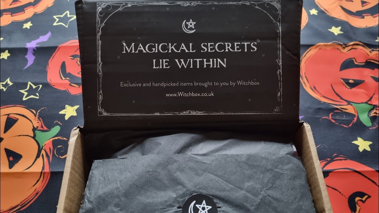 UNBOXING- Witchbox Monthly Subscription Box for October 2024