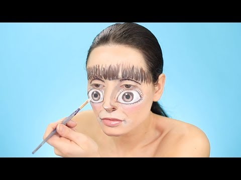 I Transform Myself into Boo from Disney Pixar's Monster's Inc | Makeup  Tutorial - YouTube