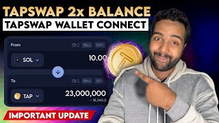 TapSwap Mining 2x Booster | TapSwap Wallet Comnect & Claim Update - Next Notcoin Crypto Mining