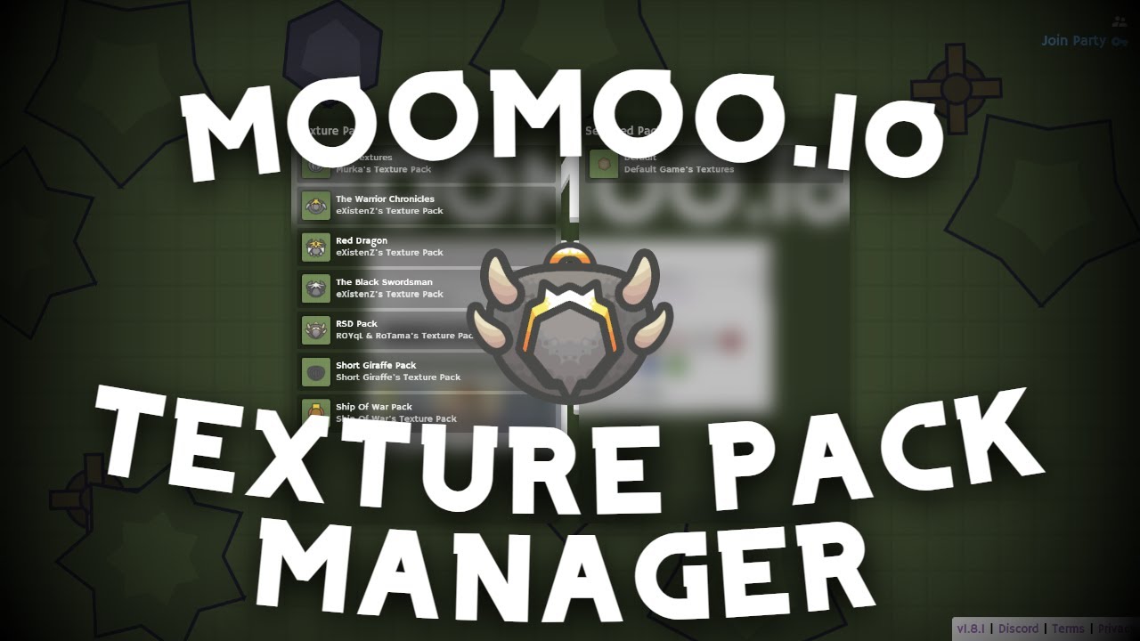 MooMoo.io Texture-Pack Manager | Link in Description