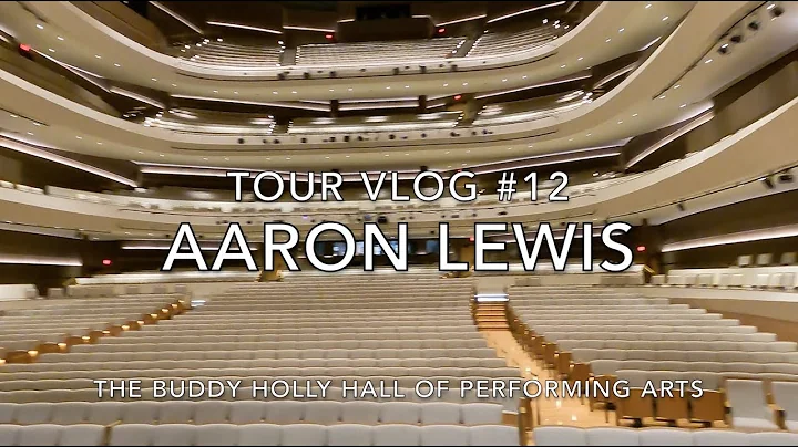 Tour Vlog #12 - Aaron Lewis and The Stateliners - Buddy Holly Hall