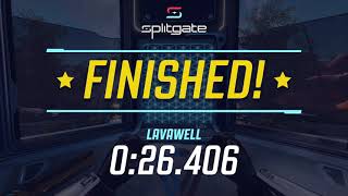 Lavawell 26.406 Splitgate race