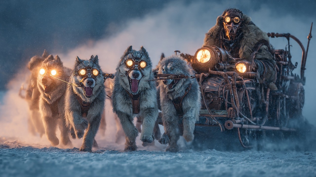 FROSTPUNK/steampunk life in the polar regions