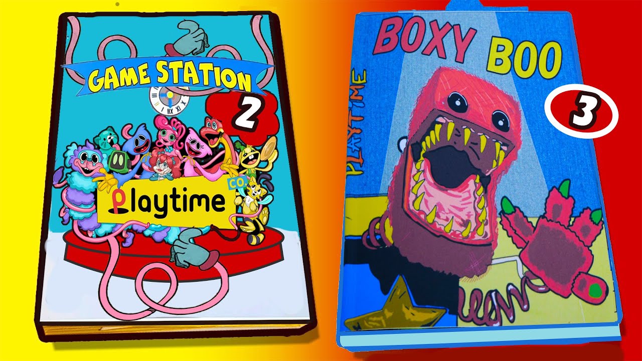 DIY Bunzo Bunny/Poppy Playtime Chapter 2/ 6Game Book (FANMADE BY