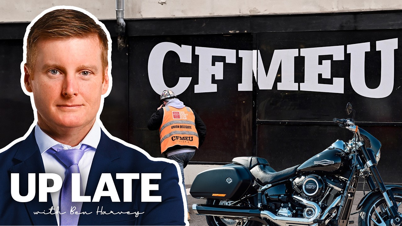 10 reasons bikies make excellent unionists | Up Late with Ben Harvey