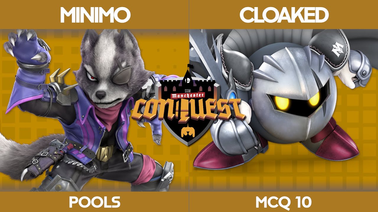 Manchester Conquest 10 - MiniMo (Wolf) vs Cloaked (Meta Knight) Pools ...