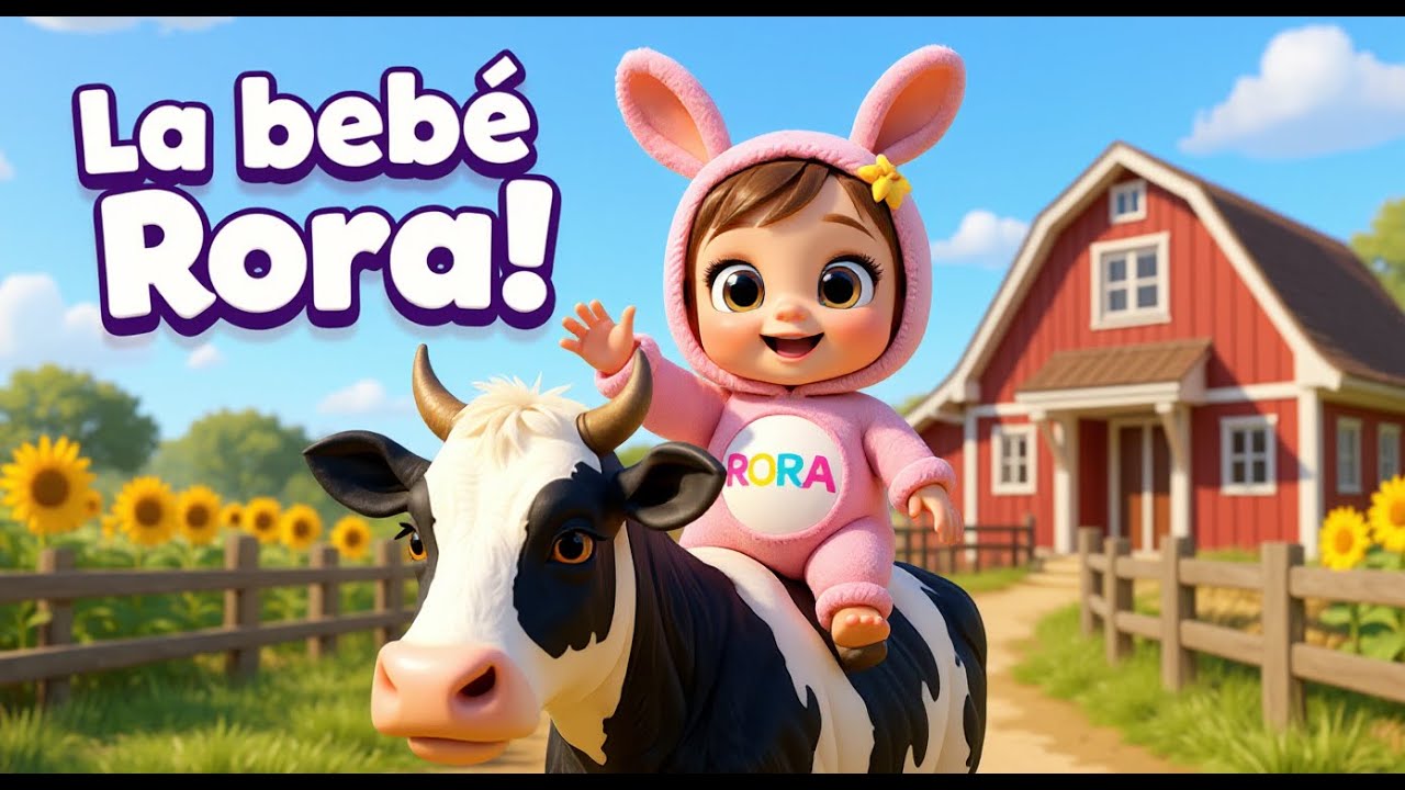 La bebé Rora | 🌈 Canciones infantiles | Spanish songs for kids